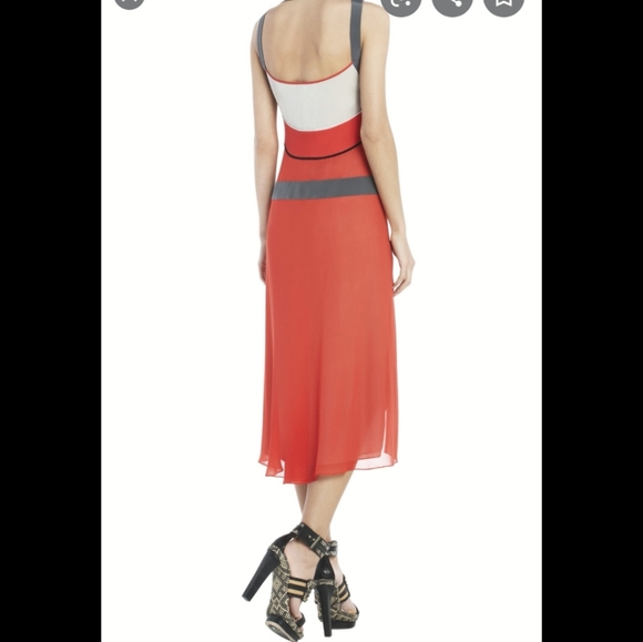 BCBG MaxAzria RUNWAY 100% silk dress - Picture 4 of 8